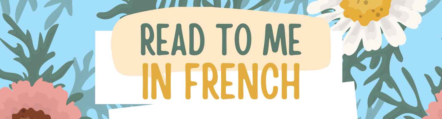 we want to read a book in french